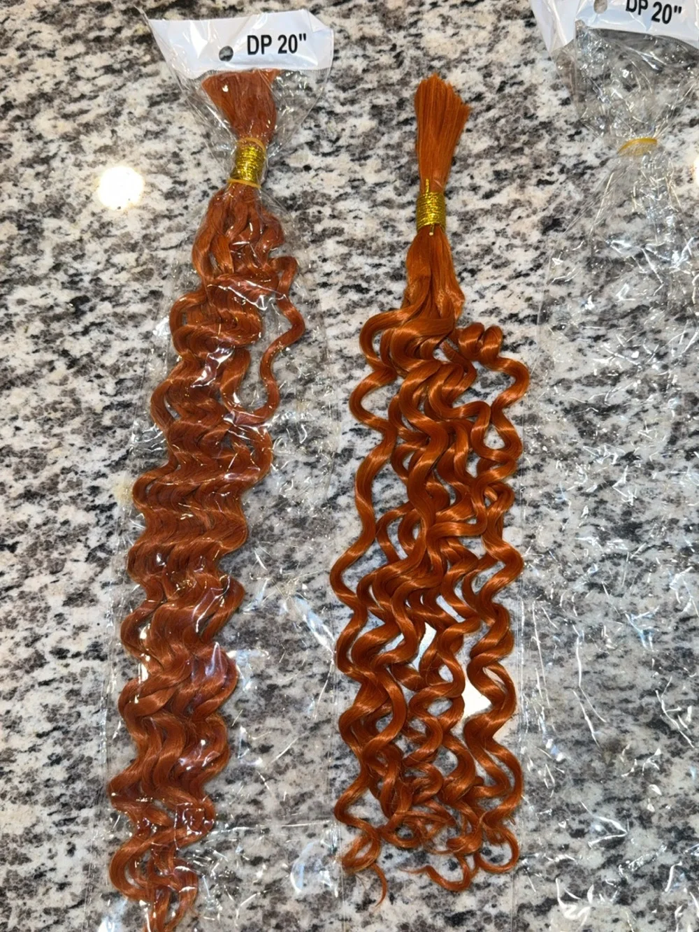 Braiding Hair Ubinica Ginger Orange